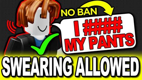 roblox swearing update|did roblox allow swearing.